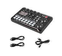 TEMU La tarjeta de sonido F998 es tu mejor para transmisiones , juegos, cantar y actividades al aire libre