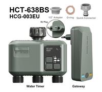 TEMU La temporizador inalámbrico Eshico para tecnología RF433 que las capacidades de red , permitiendo a través de un smartphone, lo que te de a gestionar de tu jardín.