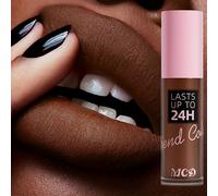 TEMU Labial con Tono Marrón, Acabado Mate, Resistente , No , Maquillaje de Larga Duración