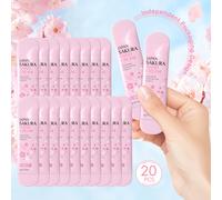 TEMU LAIKOU 20 piezas Crema de manos Sakura de Japón - Hipoalergénica, Hidratante con Glicerina y - para viajes, Hidratante , Opción de regalo para de San Valentín