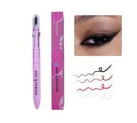 TEMU Lápiz de Maquillaje en Uno para Cejas, Delineador de Ojos, Iluminador y Delineador de Labios con .