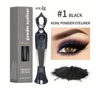 TEMU Lápiz de ojos en polvo lakerain, color de ojos de larga duración, y agradable , fácil de usar, el delineador de ojos, y mejora el visual, maquillaje de tus ojos.