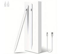 TEMU Lápiz Estilográfico para Apple, con indicadores LED de energía, rechazo , táctil, para iPad 2018-2024
