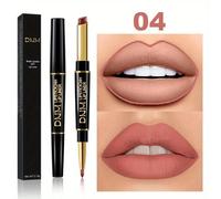 TEMU Lápiz labial mate impermeable delineador de labios tinte mate larga duración hidratante delineador de labios cosméticos regalos de San Valentín para Mujer