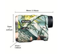 TEMU láser monocular multifuncional de 1000m | Para golf, observación al , recargable por USB, no resistente , color , luz invisible