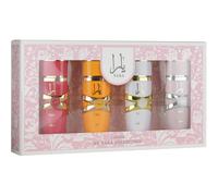 TEMU Lattafa My Yara Collection - Set de Regalo de 4×25 ml de Eau de Parfum para Mujer (Yara + Yara Moi + Yara Tous + Yara Candy)