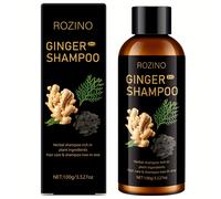 TEMU Lava tu cabello días y sin que se te caiga. Champú de jengibre de 100G, de plantas naturales, fácil para todo tipo de problemas capilares, , protección contra el , reduce el pelo