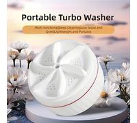 TEMU Lavadora Portátil Mini Turbo - Lavadora Automática con de Limpieza Profunda, Voltaje (- Ideal para Viajes), Base de Succión Resistente y Operación para Pequeñas (Ropa, Toallas, Ropa de Cama)