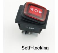 TEMU LED KCD4 de 6 pines, 12-24V, de 1 pieza, de resistencia, automático, para barco, , momentáneo/autobloqueante,