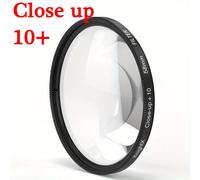 TEMU Lente de filtro de primer macro KnightX +10, 58 mm, para cámaras Canon, y Sony - Material de vidrio, resistente
