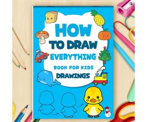 TEMU Libro de Dibujo con Más de 500 Fáciles de - a Dibujar Animales, Instrumentos Musicales y Más | Para Artistas | Guía de Aprendizaje con Tutoriales (Más de 500 Procedimientos)