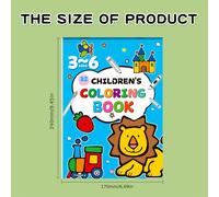 TEMU Libro de dibujo y colorear de 32 páginas | Materiales educativos para y de , ideal para niños y niñas, material de papel