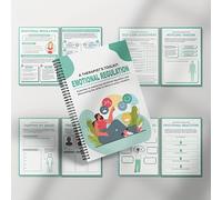 TEMU Libro de Ejercicios de Regulación y Gestión Emocional: Ejercicios Terapéuticos, Autorregulación, Técnicas de , Actividades Estructuradas, para TDAH y de