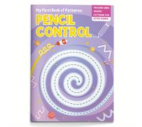 TEMU Libro de Ejercicios para el Control del Lápiz en Niños: Práctica con a Libre que Mejorar la Fluidez Escrita y Coordinación Ojo-