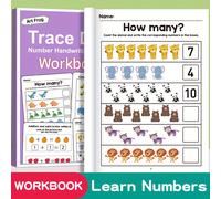 TEMU Libro de Matemáticas de 64 Páginas: Temática de Monstruos y Aprendizaje para Jardín de con Números del 1 , Práctica de y , Actividades Codificadas por Colores y Juegos Interactivos de Regalo