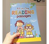 TEMU Libro de Práctica de Caligrafía y Comprensión de Lectura Todo en Uno para Aprendizaje de Fonética Natural en Inglés