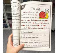 TEMU Libro de Práctica de Comprensión Lectora en Fonética Natural: Ortografía de Silábicas CVC, 89 Historias Breves y Entrenamiento Escalonado con Situaciones