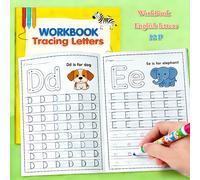 TEMU Libro de Práctica de Escritura para Niños, 32 Páginas, Cuaderno y Ejercicios Educativos Preescolar - Entrenamiento del Control con el Lápiz Ideal en Casa o