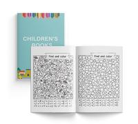 TEMU Encuentra patrones y colóralos para entrenar la concentración y habilidades manuales de los niños