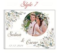 TEMU Libro de visitas personalizado para , libro de visitas con foto y texto personalizado, libro de firmas de personalizado, libro de visitas de , recuerdo de boda, libro