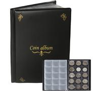 TEMU Libro del Coleccionista de Monedas, del Coleccionista, 150 Bolsillos 1.77x1.77 pulgadas Álbum de Monedas