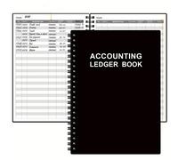 TEMU Libro Mayor de Contabilidad A5 Negro - Diario para Pequeñas Empresas y Seguimiento de Finanzas , 5.8" x 8.3", con Hojas de Ingresos, , Depósitos y Balances, Libro Mayor para Contabilidad