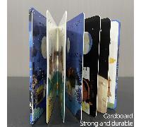 TEMU libro pop-up "¿Qué es la Luna?" en inglés un formato de imágenes . la luna de alegre y , con impresionantes ilustraciones y sencillas