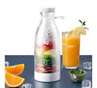 TEMU Licuadora Eléctrica Portátil USB, Mini Licuadora para Batidos, Ensaladas y Jugos, 500ml con Pantalla LED, Extractor de Jugos Multifunción