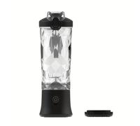 TEMU Licuadora y exprimidor portátil multifuncional recargable por USB, fácil de operar, con un diseño desmontable para una fácil limpieza, para hacer batidos y jugos frescos, un regalo ideal