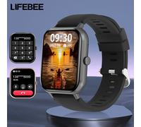 TEMU LIFEBEE 2024 Smartwatch para Hombres y Mujeres Regalo, Pantalla Completa de 1.83 Pulgadas con Llamada/Respuesta por Teléfono, 100+ Deportivos, Podómetro, Distancia, Calorías