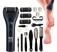 TEMU Lima Eléctrica para Pies | Removedor Eléctrico | Lima para Pulir Pies | Removedor, Kit de Pedicura Recargable, Removedor de Piel , Talón Agrietado, Exfoliante para Piel