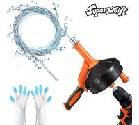 TEMU Limpiador de de drenaje de 25 pies