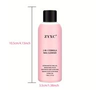 TEMU Limpiador de Gel para Uñas y Quitaesmalte, Profesional para Uñas de Poly Gel & LED Gel, Fórmula Antiadherente, Extiende y Da Forma a