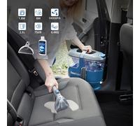 TEMU Limpiador Rápido de Manchas para Alfombras, Escaleras y Tapicería. Con 2 Herramientas, Potente Motor de 800W, Alcance Extra Largo y Gran Capacidad de 2.5L, 24 Horas