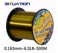 TEMU Linea de pesca dorada SIIUATION 500M-546YDS, la línea principal y secundaria son súper suaves