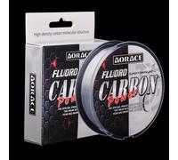 TEMU Línea de Pesca Fluorocarbono Transparente 100m/109YDS, 4.1-34.3LB, Invisible, Absorción de Impacto Potente, Adecuada para y