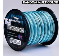 TEMU Línea de Pesca Trenzada - 300M/328YDS, Multifilamento PE de 4 Hebras, con un de Tensión de 6-80LB, Diseñada para Lanzamientos Suaves de Larga Distancia y Resistencia a la Abrasión