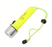 TEMU Linterna de Buceo LED Ultra- - Portátil, a Pilas para Snorkel, Pesca, Natación y al (Pilas No Incluidas)