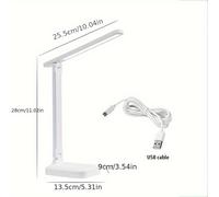 TEMU Linterna de Escritorio LED con USB para Estudiar y Leer E-Books