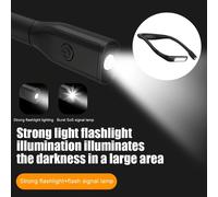 TEMU Linterna de Lectura LED para Cuello Recargable por USB, Lámpara Flexítil Colgante sin Manos, Ideal para Leer en Acampadas y Correr