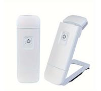 TEMU Linterna de Lectura Recargable por USB con Clip y Regulables, Ajuste de y Protección - Lámpara Portátil para Leer en Cama, Coche o Viajes (Opciones , Rosa, Negro, Azul) | Luz LED Duradera