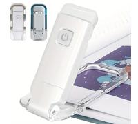 TEMU Linterna de Libro LED Recargable por USB con Ajustable - , Diseño para Colgar en la Cama o Coche, Amigable con , Portátil y Acabado