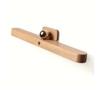 TEMU Linterna de Noche LED de Madera con Espejo, Luz de Relleno Frontal, Lámpara de Pared Magnética Portátil Recargable para Dormitorio o Mesita de Noche