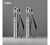 TEMU Linterna LED Mini de Acero Inoxidable Portátil, Luz para Llavero para Camping al , Pesca y Emergencias - Ultra con Pilas AAA (Probador de Huevos, para Regalo - Sin Pilas Incluidas)