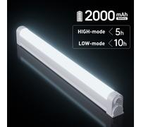 TEMU Linterna LED Recargable con Base Magnética y Gancho | Múltiples , Regulable, Carga USB, Ideal para Camping, Pesca, Situaciones de Emergencia, Apagón, Linterna SOS