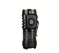 TEMU Linterna mini de luminosidad, 3 LED brillantes, lente ojo-de-rana, batería 14500 recargable USB, diseño con clip, solo 50g, y portátil, ideal para uso doméstico, iluminación nocturna y camping al