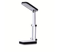 TEMU Linterna plegable para escritorio, lámpara específica para , luz de dormitorio universitario, lámpara nocturna de lectura con batería y enchufe dual