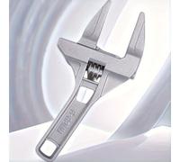 TEMU Llave Ajustable de Aleación de Aluminio - Agarre Fuerte, y Duradera, Adecuada para Tuberías y Válvulas de 6-68 mm, Reparaciones de Baño y Fontanería, Diseño Ergonómico, Estructura