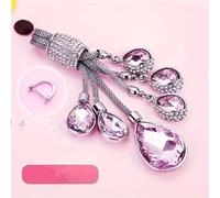 TEMU Llavero de coche de para mujer con hebilla de , cordón para accesorio de llave compatible con BMW y Mercedes-Benz, con diamantes artificiales de calidad