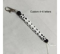 TEMU LLavero de Silicona Personalizable con Cuentas de - Diseño Deportivo para Mochilas, Temáticas de Fútbol, Baloncesto y Béisbol - Ideal para Hombres y Mujeres